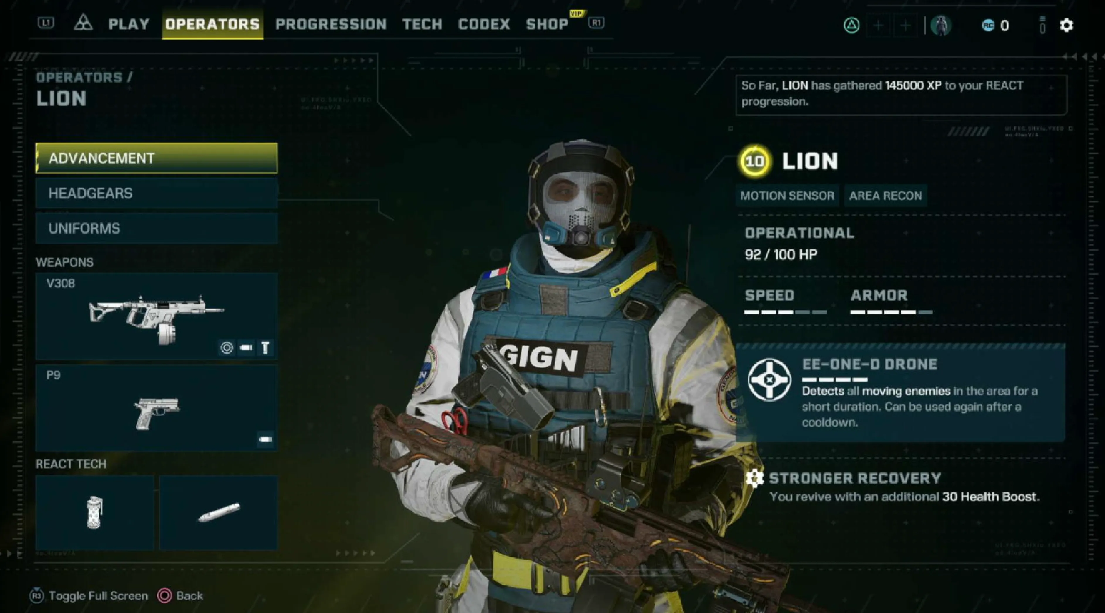 best lion loadout in r6